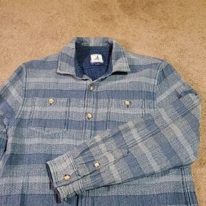 Johnnie O Sweater Large Mens Button Up lined Sweater for  Men Lined and Knitted